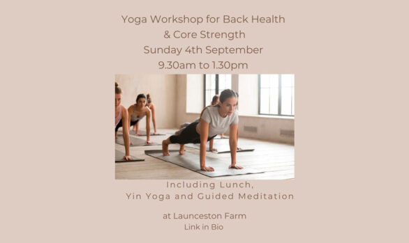 Yoga Workshop for Back Health & Core Strength